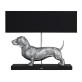 Lamp Dachshund Silver