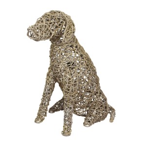 Lamp Dog Rattan coarsely woven Kooboo Grey (L) Lamp Dog Rattan coarsely woven Kooboo Grey (L)