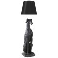 Lamp sitting Greyhound big (Black)