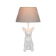 Lampe Chihuahua Blanc Brillant