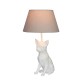 Lampe Chihuahua Blanc Brillant