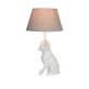 Lampe Chihuahua Blanc Brillant