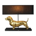 Lampe Dackel Gold