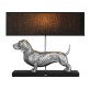 Lampe Teckel Argent