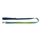 Leine Nylon Rainbow Grün - Blau S