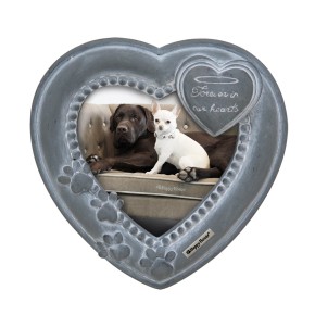 Memorial Collection Picture Frame with Heart Hardstonelook