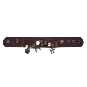 Perlenarmband Braun (Schmal) Perlenarmband Braun (Schmal)