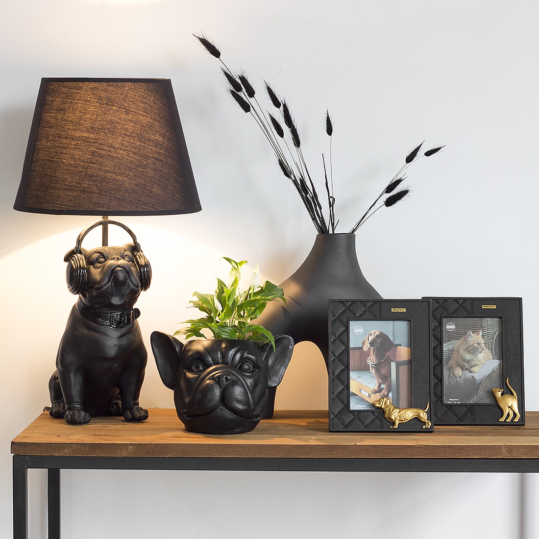picture frame vertical dachshund blackgold