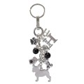 Porte-clés Bulldog française (noir) Porte-clés Bulldog française (noir)