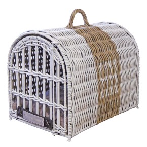 Reisekorb Rattan HH Naturweiß
