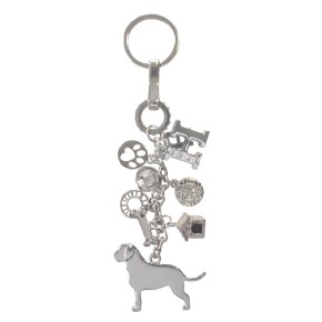 Schlüsselanhänger Labrador (Silber)
