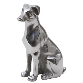 Sculpture aluminium Fox Terriër