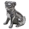 Skulptur Aluminum Französische Bulldogge