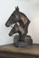 skulptur pferdekopf l