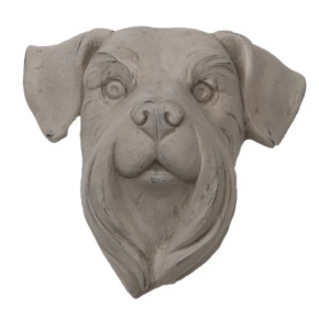 Tête Schnauzer (Blanc) Tête Schnauzer (Blanc)