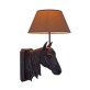 Wall lamp Horsehead
