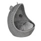 Wiege Korbgeflecht Cute Pets Grau