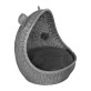 Wiege Korbgeflecht Cute Pets Grau
